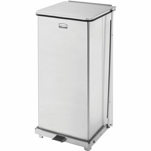 Rubbermaid Commercial RCPST24SSPL Defenders Square Step Can