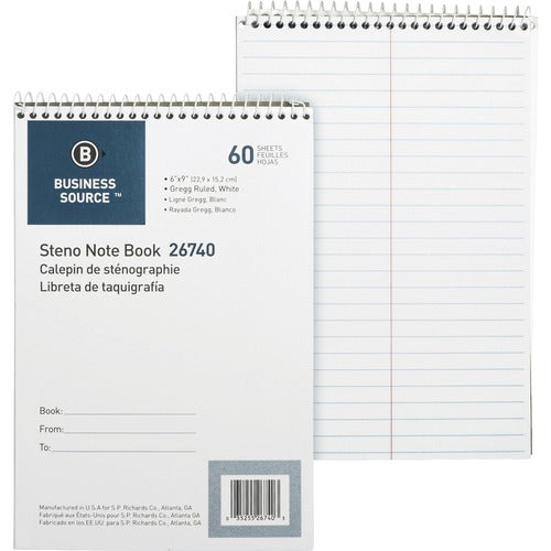 Business Source BSN26740 Steno Notebook
