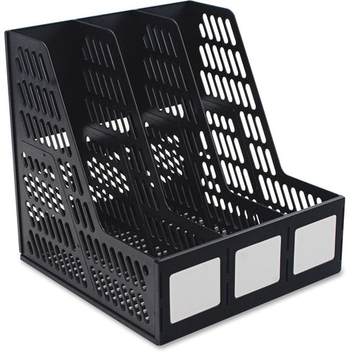 Advantus AVT34091 3-compartment Magazine/Literature File