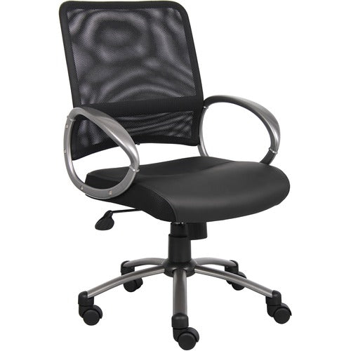 Lorell LLR69518 Mesh Mid-Back Task Chair