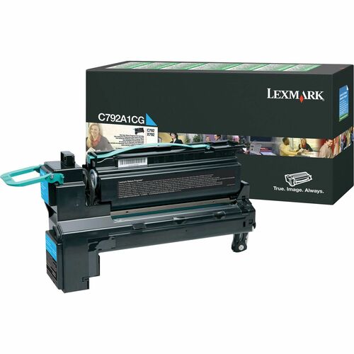Lexmark LEXC792A1CG C792A1Cg Return Program Toner Cartridge - Laser - 6000 Page - 1 Each