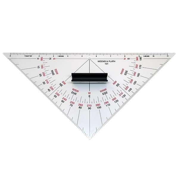 Paradise Clay WPL0101 Protractor Triangle with Handle #101