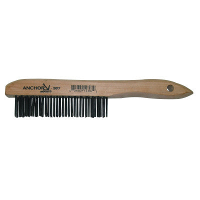 ANCHOR BRAND 387 Anchor Carbon Steel Shoehandle Brush