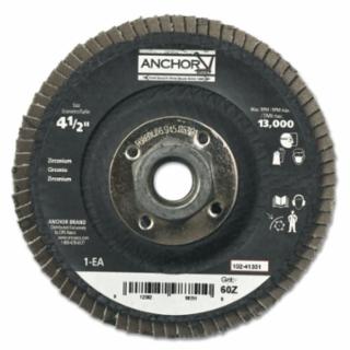 ANCHOR BRAND 41351 4-1/2" 29 Angled 5/8-1160Z Flap Disc (10 EA)