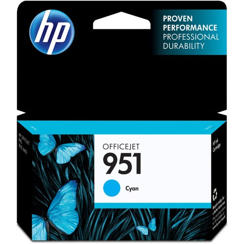 HP HEWCN050AN 951 (CN050AN) Original Inkjet Ink Cartridge - Cyan - 1 Each