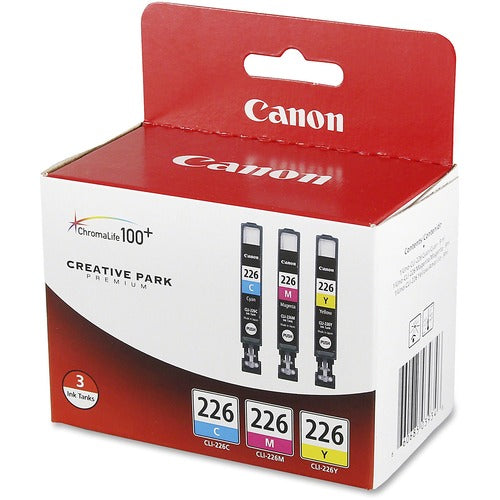 Canon CNM4547B005 CLI-226 Original Inkjet Ink Cartridge - Cyan, Magenta, Yellow - 1 Each