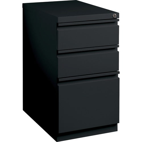 Lorell LLR49527 23" Box/Box/File Mobile File Cabinet with Full-Width Pull