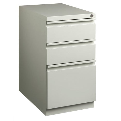 Lorell LLR49528 23" Box/Box/File Mobile File Cabinet with Full-Width Pull