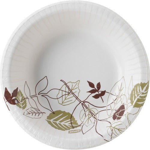 Dixie Ultra® DXESX12PATH Pathways 12 oz Heavyweight Paper Bowls by GP Pro