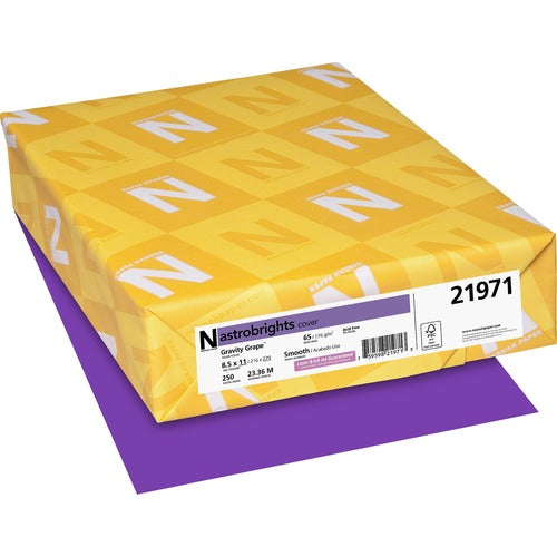 Astrobrights WAU21971 Color Cover Stock - Grape