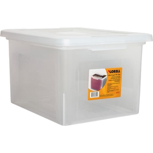 Lorell LLR68925 Stacking File Box
