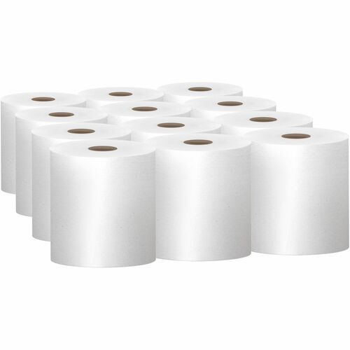 Scott KCC01000 Essential Universal High-Capacity Hard Roll Towels with Absorbency Pockets