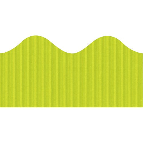 Bordette PAC37054 Pacon Bordette Decorative Border - Fade Resistant - 2.25" Width X 600" Length - Lime - 1 / Roll