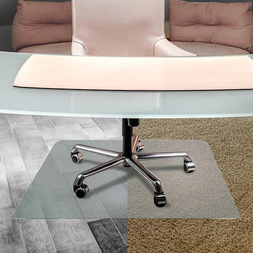 Floortex FLR1213420ERA Cleartex Unomat® Anti-Slip Rectangular Chair Mat Hard Floors and Carpet Tiles