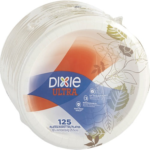 Dixie Ultra® DXESXP10PATH Pathways 10-1/16" Heavyweight Paper Plates by GP Pro