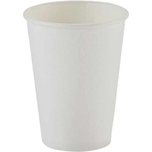 Dixie DXE5342W PerfecTouch 12 oz Insulated Paper Hot Coffee Cups by GP Pro