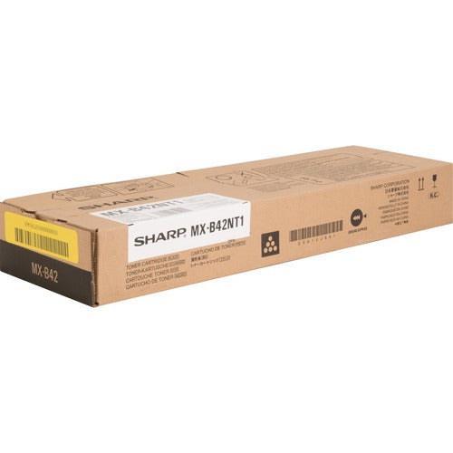 Sharp SHRMXB42NT1 MX-B42NT1 Original Laser Toner Cartridge - Black - 1 Each