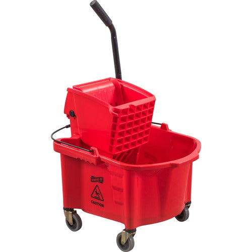 Genuine Joe GJO18800 Splash Shield Mop Bucket/Wringer