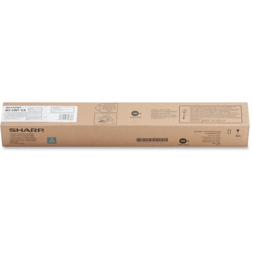 Sharp SHRMX51NTCA MX51NTCA Original High Yield Laser Toner Cartridge - Cyan - 1 Each