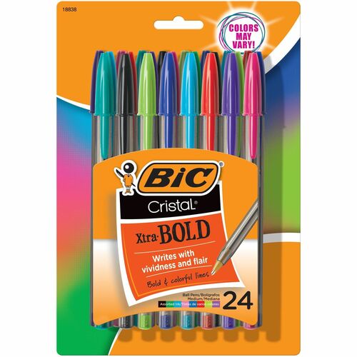 BIC BICMSBAPP241AST Cristal Ballpoint Pen