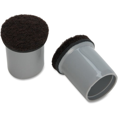 Lorell LLR49323 Replacement Chair Tips with Felt