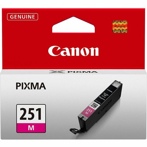 Canon CNMCLI251M CLI251M Original Inkjet Ink Cartridge - Magenta - 1 Each