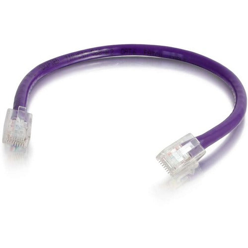 C2G CGO04218 8ft Cat6 Non-Booted Unshielded (UTP) Ethernet Network Cable - Purple