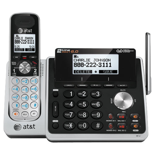 AT&T ATTTL88102 TL88102 DECT 6.0 1.90 GHz Cordless Phone