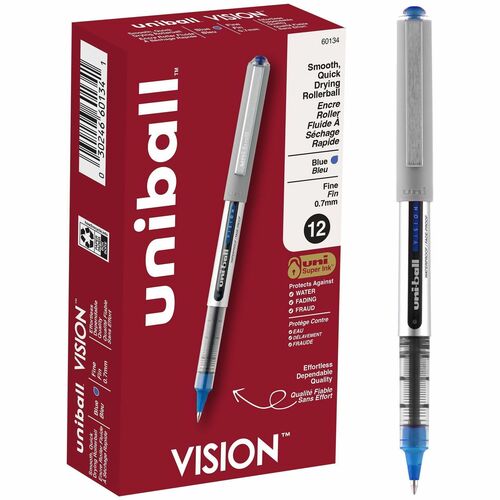uniball UBC60134 Vision Rollerball Pens