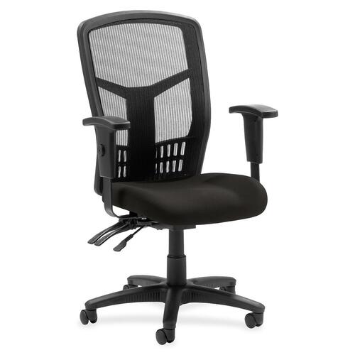 Lorell LLR8620063 Executive High-back Mesh Chair