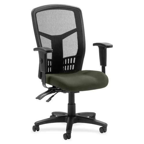 Lorell LLR8620067 Executive High-back Mesh Chair