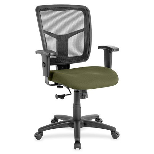 Lorell LLR8620934 Ergomesh Managerial Mesh Mid-back Chair