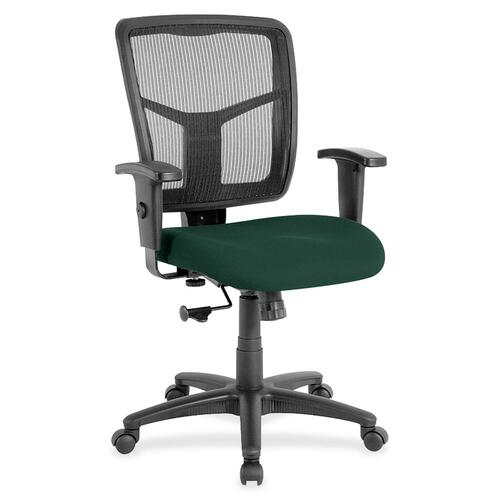 Lorell LLR8620950 Ergomesh Managerial Mesh Mid-back Chair
