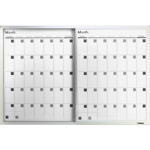 Lorell LLR52503 Magnetic Dry-Erase Calendar Board