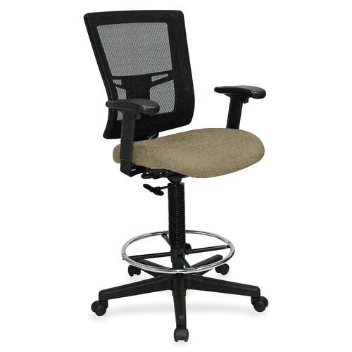 Lorell LLR4310033 Mesh Back Drafting Stool