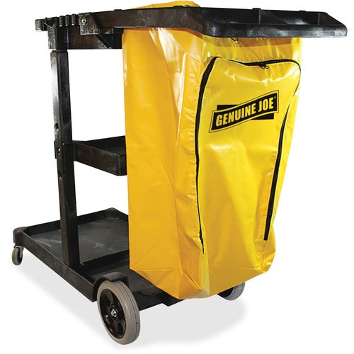 Genuine Joe GJO02342 Workhorse Janitor's Cart