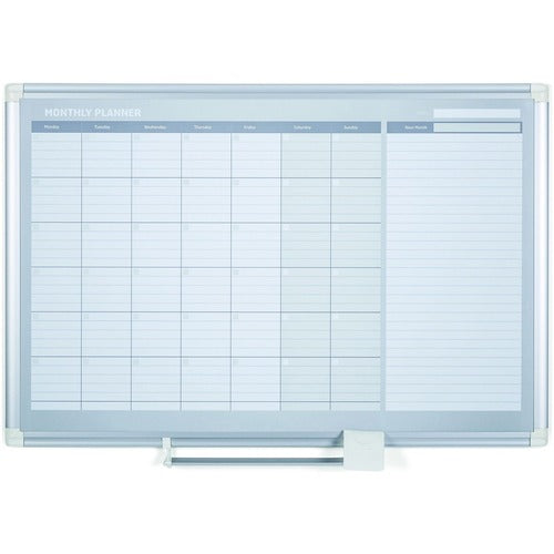 MasterVision BVCGA0397830 2' Magnetic Gold Monthly Planner