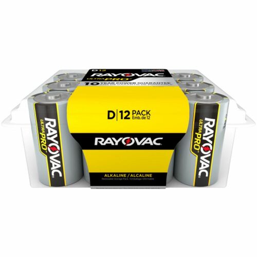 Rayovac RAYALD12PPJ Ultra Pro Alkaline D Batteries
