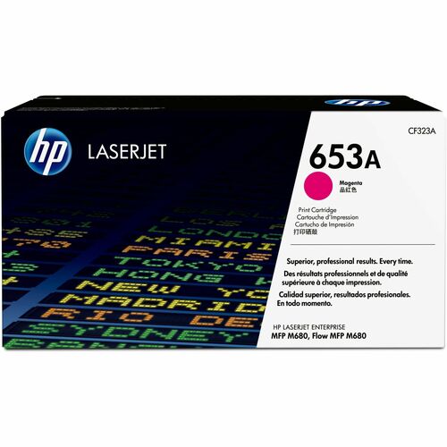 HP HEWCF323A 653A (CF323A) Original Laser Toner Cartridge - Single Pack - Magenta - 1 Each