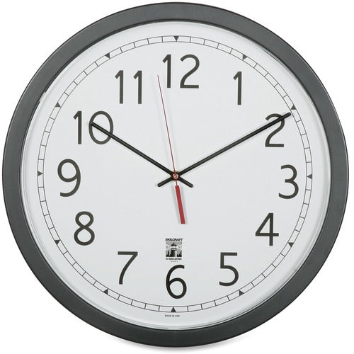 SKILCRAFT® NSN6238825 SKILCRAFT 16.5" Round SelfSet Wall Clock