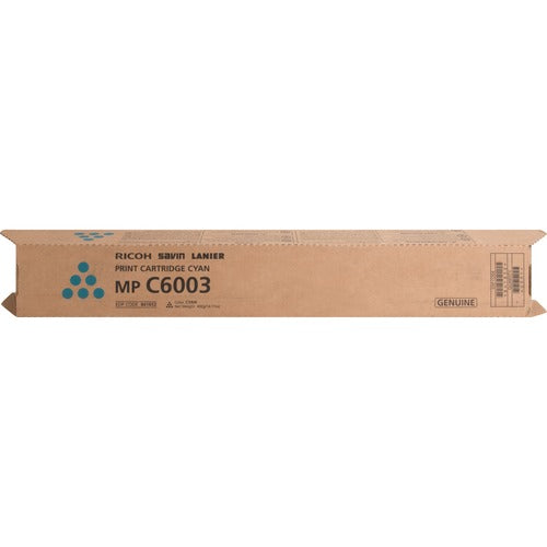 Ricoh RIC841852 Original Laser Toner Cartridge - Cyan - 1 Each