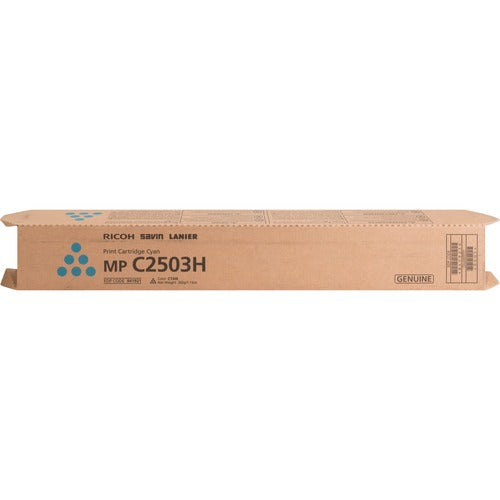 Ricoh RIC841921 Original Laser Toner Cartridge - Cyan - 1 Each