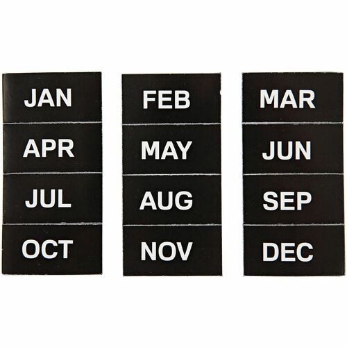 MasterVision BVCFM1108 Magnetic Monthly Calendar Characters