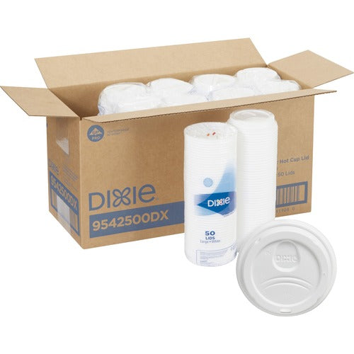 Dixie DXE9542500DXCT Large Hot Cup Lids by GP Pro