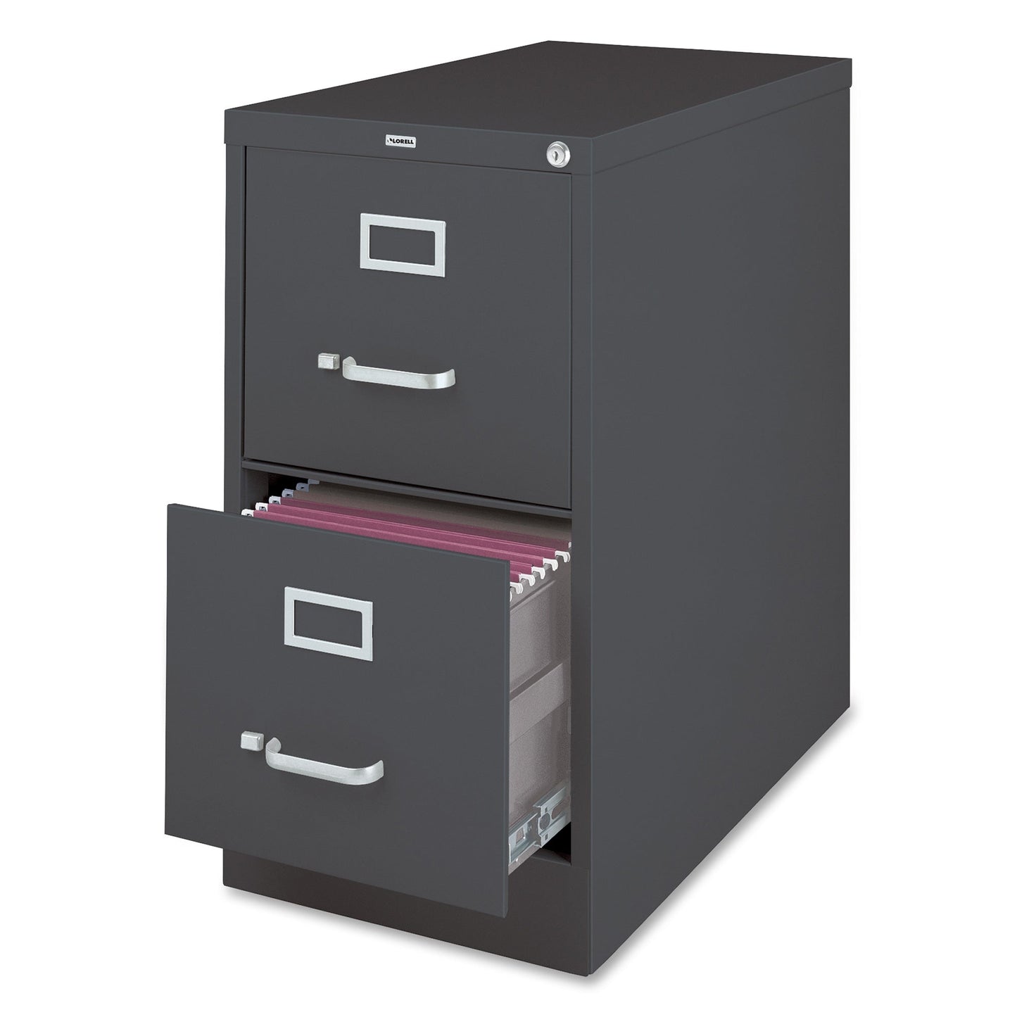 Lorell LLR66911 Fortress Series 26-1/2" Commercial-Grade Vertical File Cabinet