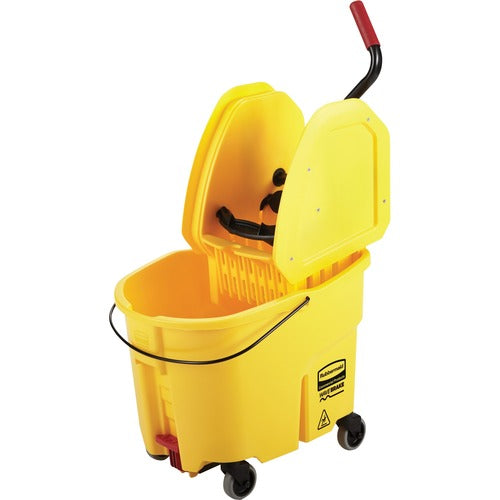Rubbermaid Commercial RCP757788YL WaveBrake Combo Mop Bucket