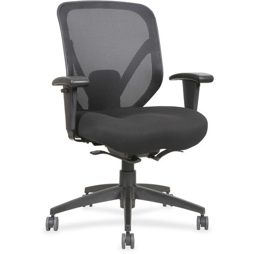 Lorell LLR20017 Executive Self-tilt Mesh Mid-back Office Chair