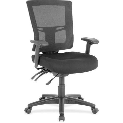 Lorell LLR85563 Mid-back Mesh Office Chair