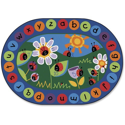 Carpets for Kids® CPT2008 Premium Ladybug Circletime Rug