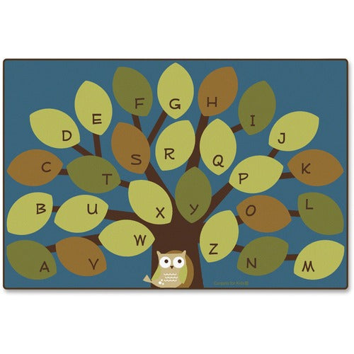 Carpets for Kids® CPT20724 Collection Owl-phabet Tree Woodland Rug